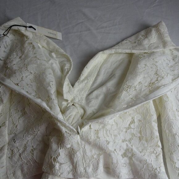 Olivaceous Women Lace Top Size L - Picture 7 of 11